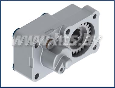 Коробка отбора мощности со смещением оси для КПП ZF, MAZ 239 КОМ PT2ZFAS12WS (1:1,35) KAZEL купить в ОДО ГидроТехСервис