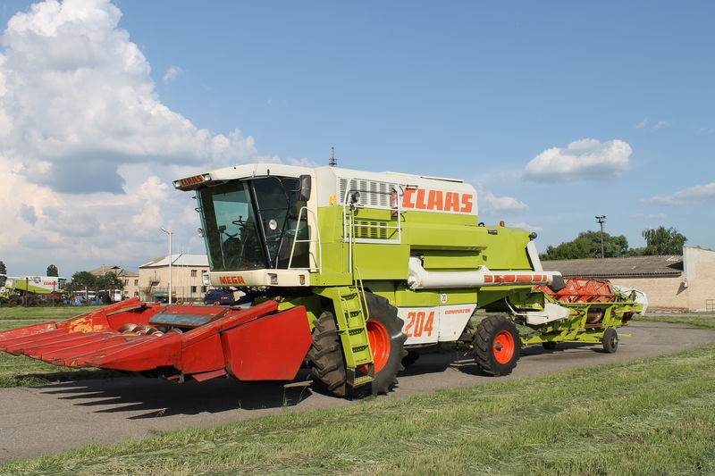 Гидравлика на комбайн CLAAS MEGA 204