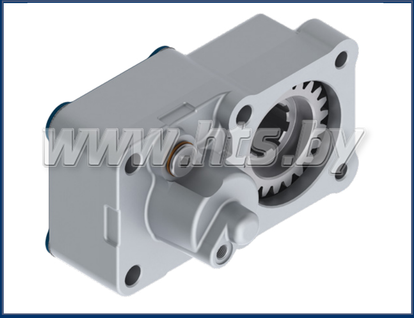 Коробка отбора мощности со смещением оси для КПП ZF, MAZ 239 КОМ PT2ZFAS12WS (1:1,35) KAZEL купить в ОДО ГидроТехСервис