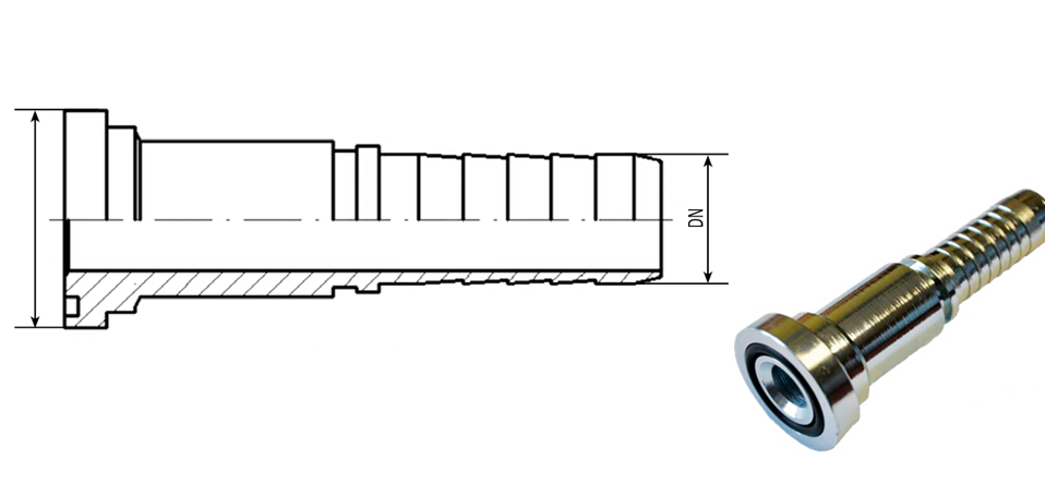 Прямой фланец лёгкой серии SFL